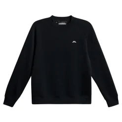 Fia Crew Neck Svart>J.Lindeberg Clearance