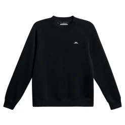 Fia Crew Neck Svart>J.Lindeberg Clearance