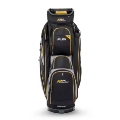 Flex MagLock Cartbag Grå Gul>PowaKaddy Hot