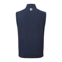 Full-Zip Knit Vest Blå>FootJoy Sale