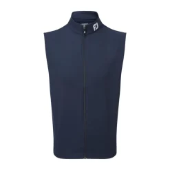 Full-Zip Knit Vest Blå>FootJoy Sale