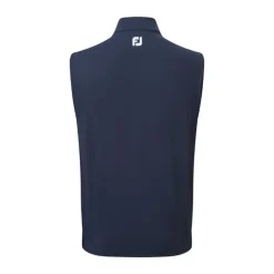 Full-Zip Knit Vest Blå>FootJoy Sale