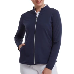 Full-Zip Midlayer Blå>FootJoy New
