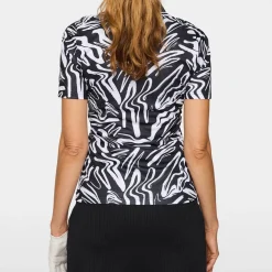 Georgia Print Polo>J.Lindeberg Clearance