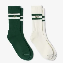 Golf Sock 2-Pack Grön>Lacoste
