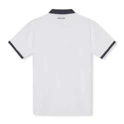 Golf Tech Polo Vit Blå>Goatlane Sale