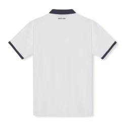 Golf Tech Polo Vit Blå>Goatlane Sale