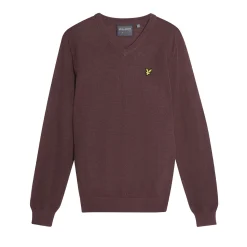 Golf V Neck Pullover Rosa>Lyle & Scott