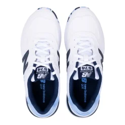 574 Greens v2 Vit Blå>New Balance Sale