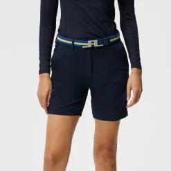 Gwen Long Shorts Blå>J.Lindeberg Clearance