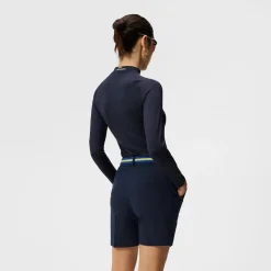 Gwen Long Shorts Blå>J.Lindeberg Clearance