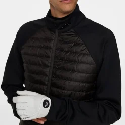 Hayden Quilt Hybrid Jacket Svart>J.Lindeberg