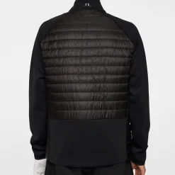 Hayden Quilt Hybrid Jacket Svart>J.Lindeberg