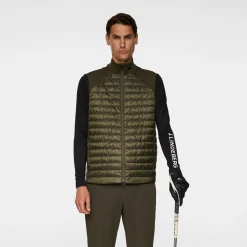Hayden Quilt Hybrid Vest>J.Lindeberg Best