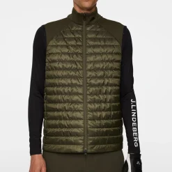 Hayden Quilt Hybrid Vest>J.Lindeberg Best