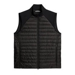 Hayden Quilt Hybrid Vest Svart>J.Lindeberg Best