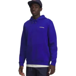 Hazard Warning Hoodie Blå>Under Armour Sale
