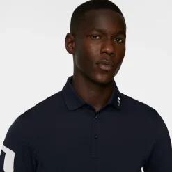 Heath Regular Fit Golf Polo Blå>J.Lindeberg Clearance