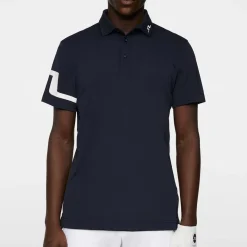 Heath Regular Fit Golf Polo Blå>J.Lindeberg Clearance