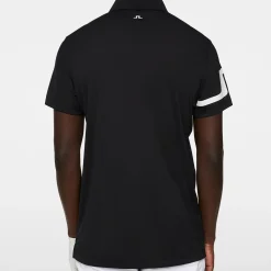Heath Regular Fit Golf Polo Svart>J.Lindeberg