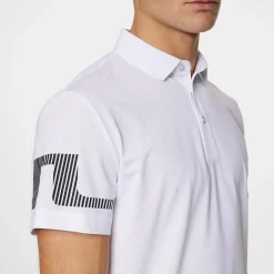 Heath Strike Polo Vit>J.Lindeberg Outlet