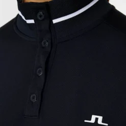 Hertta Long Sleeve Polo Blå>J.Lindeberg Outlet