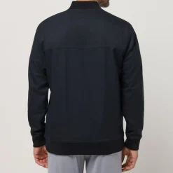 Highway M 1/4 Zip Svart>Travis Mathew Clearance