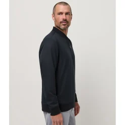 Highway M 1/4 Zip Svart>Travis Mathew Clearance