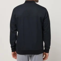 Highway M 1/4 Zip Svart>Travis Mathew Clearance