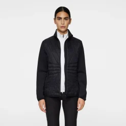 Holma Quilt Hybrid Svart>J.Lindeberg Online