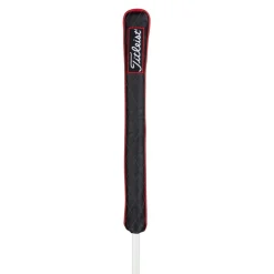 Jet Black Leather Alignment Stick Headcover>Titleist Clearance