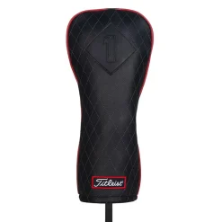 Jet Black Leather Headcover Driver>Titleist Clearance