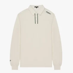JP LS Cotton Modal Pique Vit>Malbon Golf Sale
