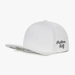 JP 5 Panel Hat Vit>Malbon Golf New