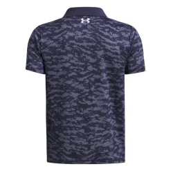 Jr Matchplay Printed Polo Blå>Under Armour Sale