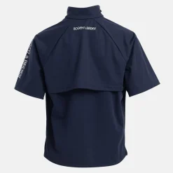 Jr Windbreaker SS 1/4 Zip Blå>Bogeys & Birdies Hot