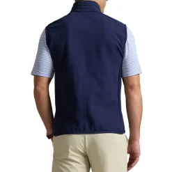 Knit Full Zip Vest Tech Terry>Ralph Lauren Hot