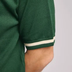 Knit Polo Grön>Local Rule Hot