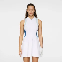 Krissi Dress Vit>J.Lindeberg Online