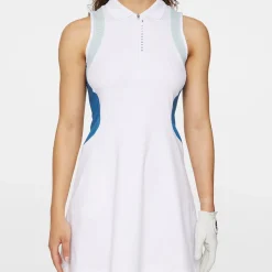 Krissi Dress Vit>J.Lindeberg Online
