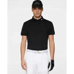 Kv Polo Svart>J.Lindeberg New