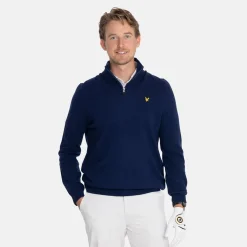 Lambswool Blend Quarter Zip>Lyle & Scott New
