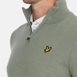 Lambswool Blend Quarter Zip>Lyle & Scott Hot