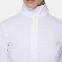 Lauryn Quarter Zip Mid Layer Vit>J.Lindeberg Best