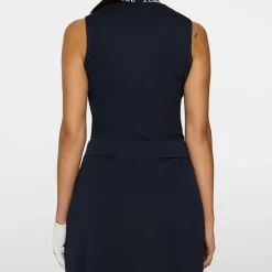 Leya Sleeveless Top Blå>J.Lindeberg Best