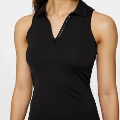 Leylo Sleeveless Top Svart>J.Lindeberg Discount