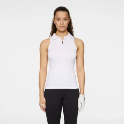 Leylo Sleeveless Top Vit>J.Lindeberg Clearance