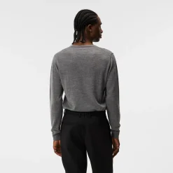 Lymann Merino V-Neck Sweater>J.Lindeberg Clearance