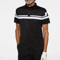 Mads Polo Svart>J.Lindeberg Discount
