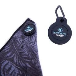 Magnetic Towel Svart Grå>Lignum Outlet